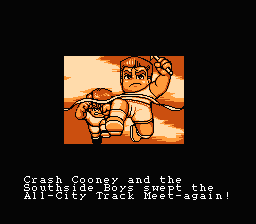 Crash 'n' the Boys: Street Challenge screenshot 4 for NES
